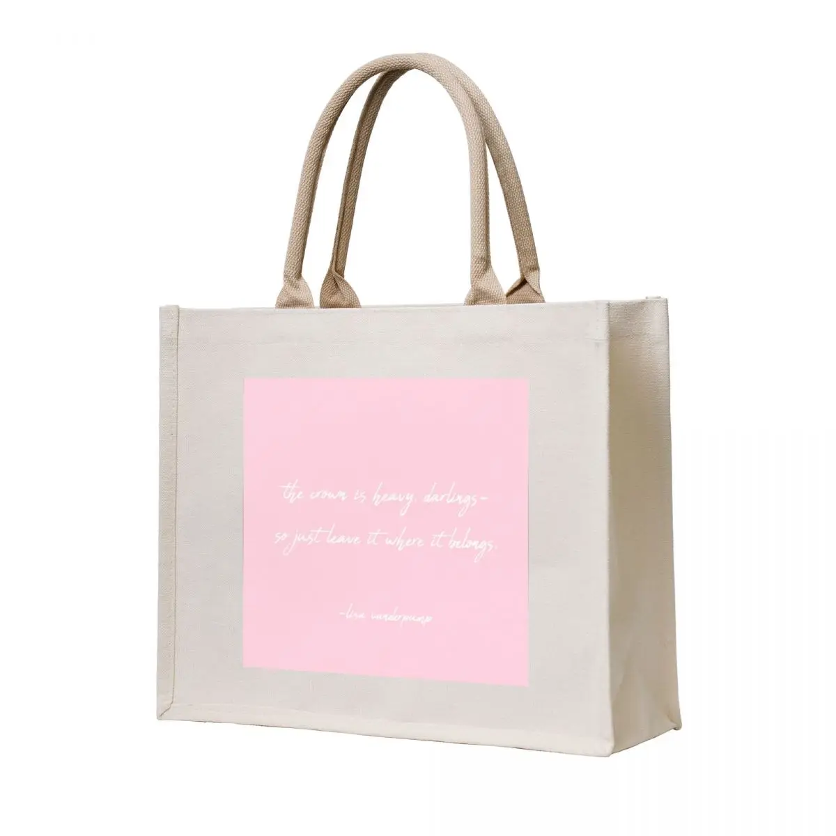 

Lisa Vanderpump Quote Tote Bag sac pour femme custom bags custom tote bag canvas bags