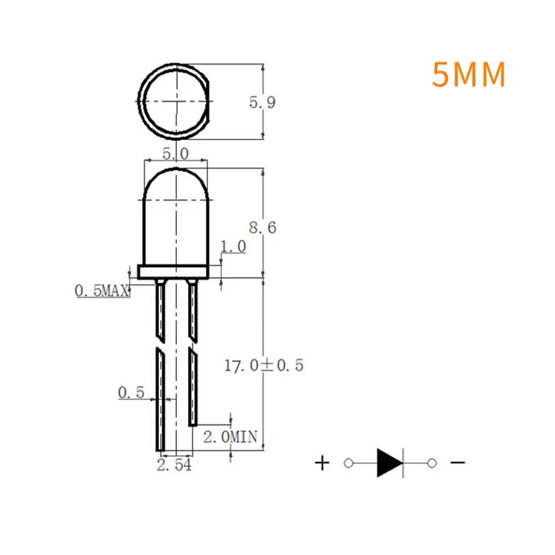 300 Stks/doos 3Mm 5Mm Led Diode Gevarieerd Kit Wit Groen Rood Blauw Geel F3 F5 Leds Light Emitting diodes Elektronische Kit