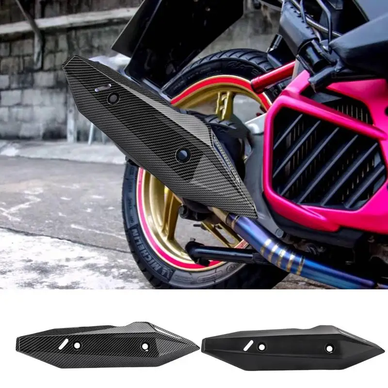 

Motorcycle Universal Exhaust Pipe Protector Heat Shield Cover Muffler Protector Guard Moto Accessories Fit for Motorbikes