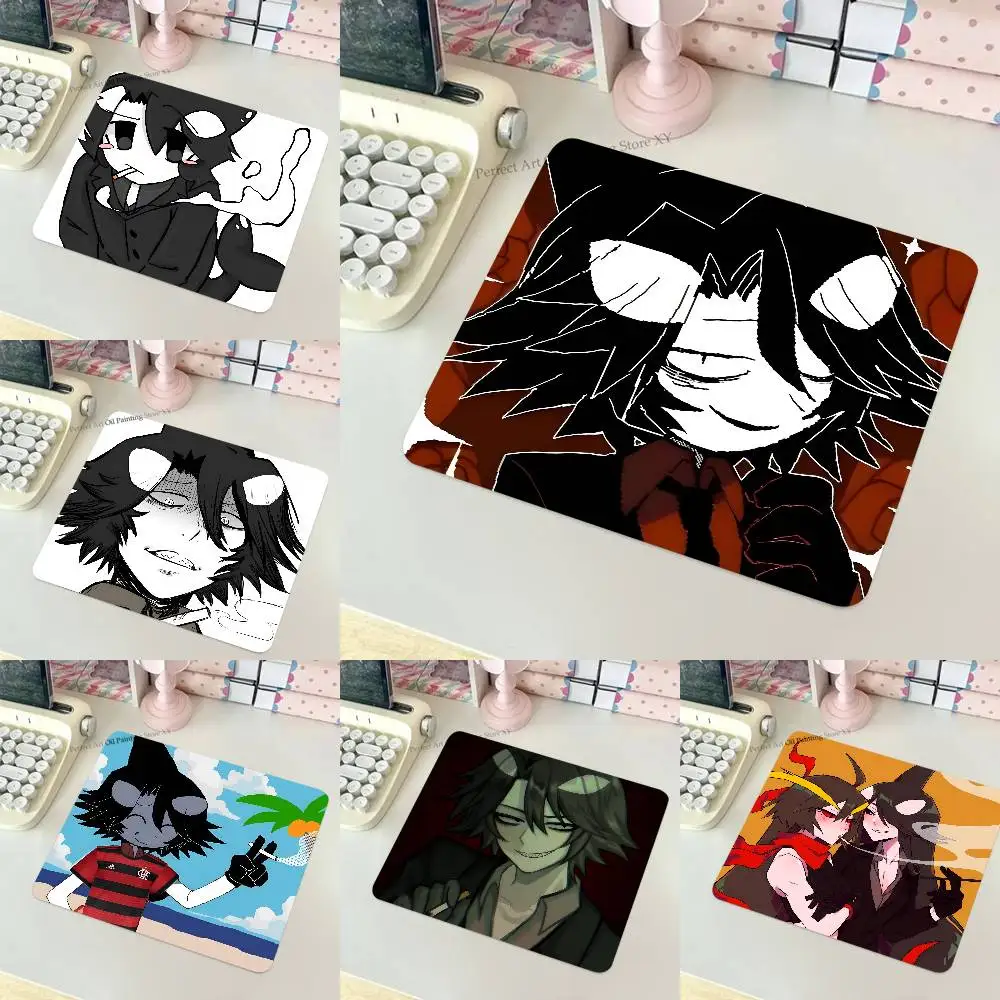 Коврик для мыши Game O-Okegom Idate, небольшой коврик для мыши LockEdge для геймеров, коврик для компьютерного стола, прямоугольный, противоскользящий, резиновый