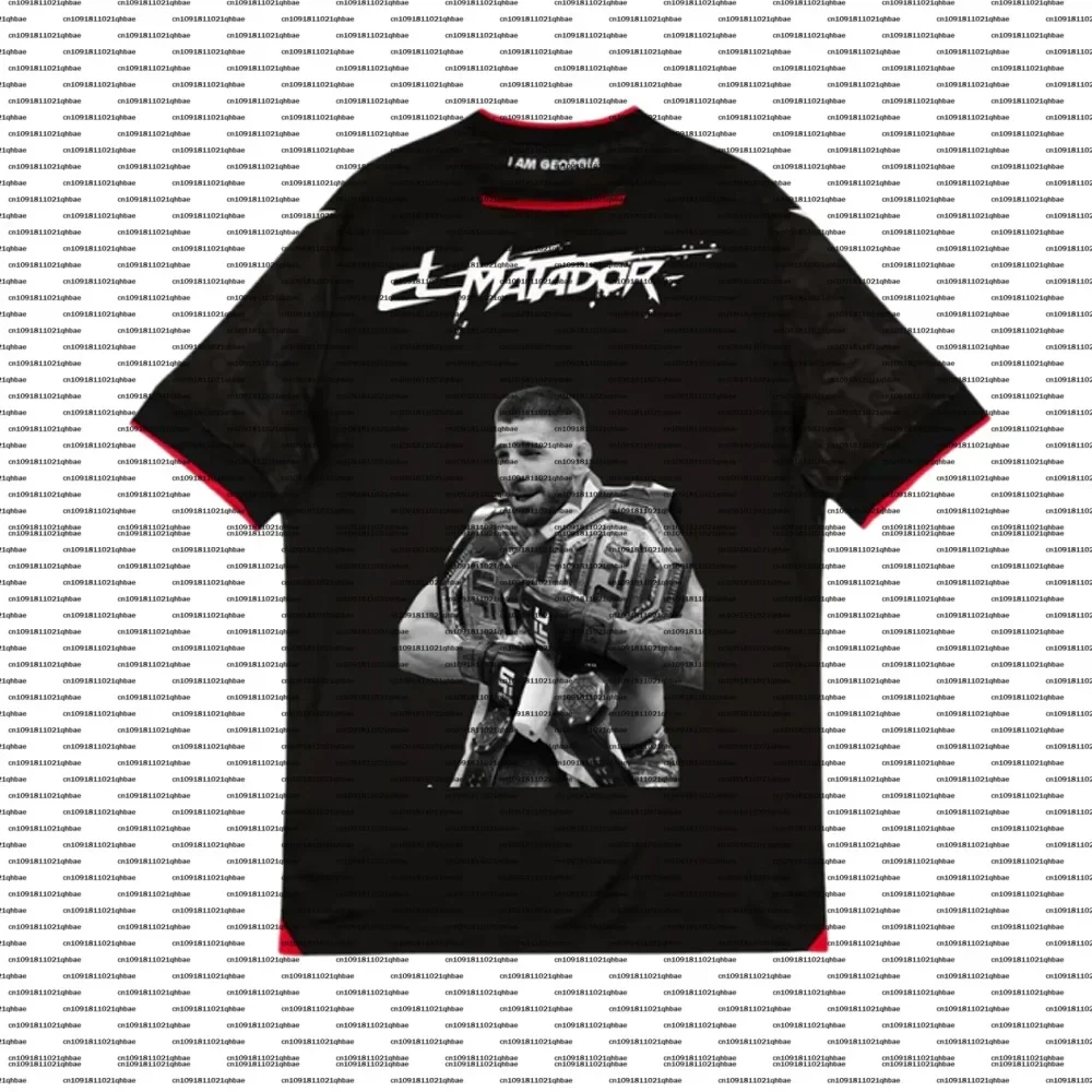 Sommer Neu Heißer Verkauf Ilia Topuria Sonderedition MMA Fußballtrikot Kinder/Herren Übergroßes Fitness-Training Atmungsaktives Sport-T-Shirt ﻿ – Detail 2
