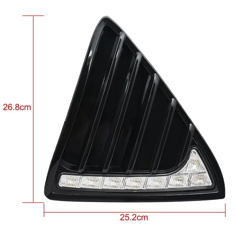 12 فولت LED النهار تشغيل ضوء لفورد فوكس 2012 2013 2014 DRL الأبيض DRL الأصفر بدوره إشارة القيادة الضباب مصباح اكسسوارات السيارات