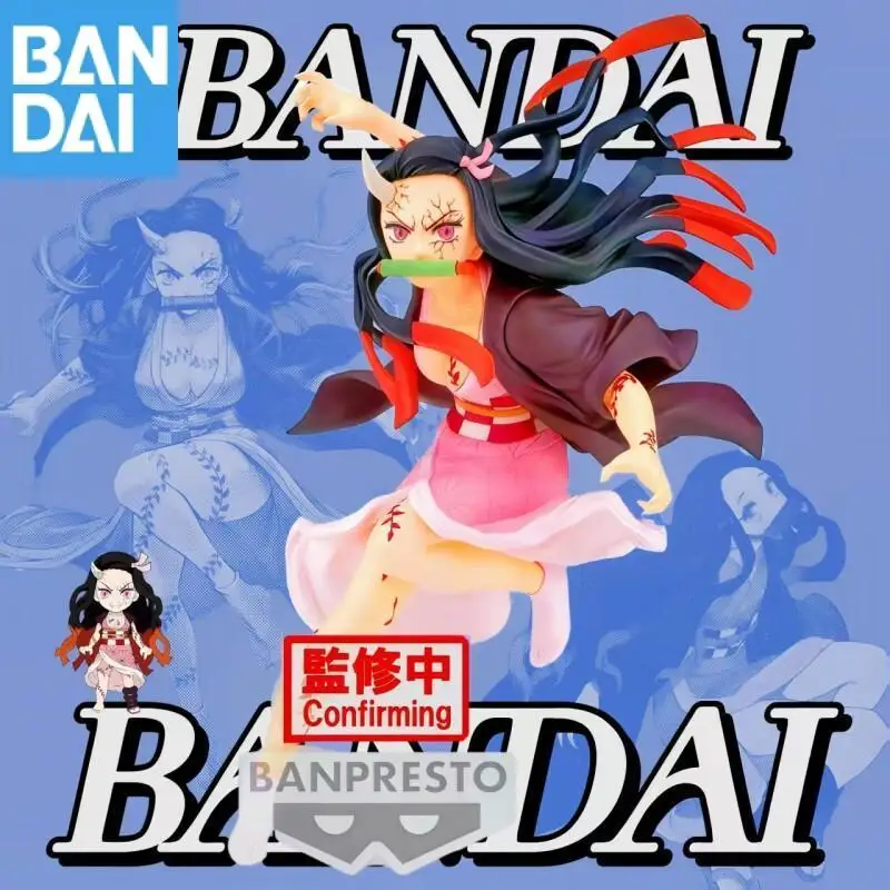 

Оригинальный Bandai Banpresto Demon Slayer VIBRATION STARS Kamado Nezuko ПВХ аниме фигурка экшн-товары модель игрушки подарки