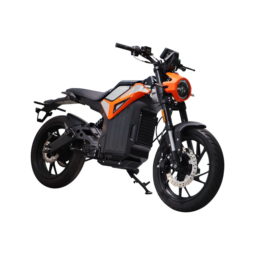 2026 High-Power 3000W Electric Motorcycle EEC DOT Certification Long Range Off-Road Dirt Bike for Adults Street Legal Scooter