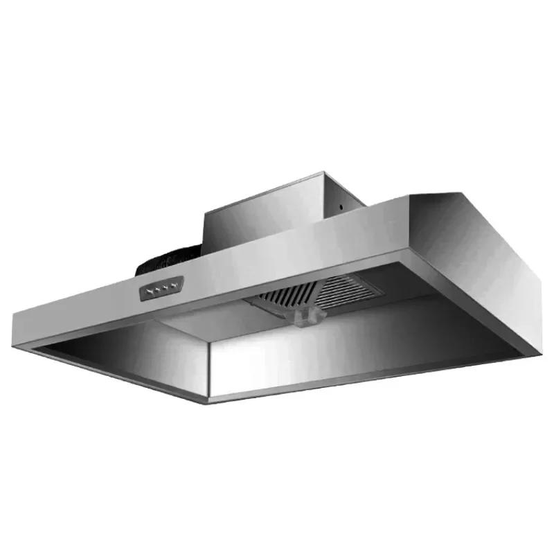 

SAT137 Super Strong Suction Big power commercial Range Hood with 36# fully sealed motor Kitchen Chimney Hood Restaurant cooker h