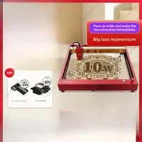XTool D1 Pro10w Laser Engraving Machine Woodworking Cutting Machine Automatic Small Marking and Engraving Leaf Engraving Machine