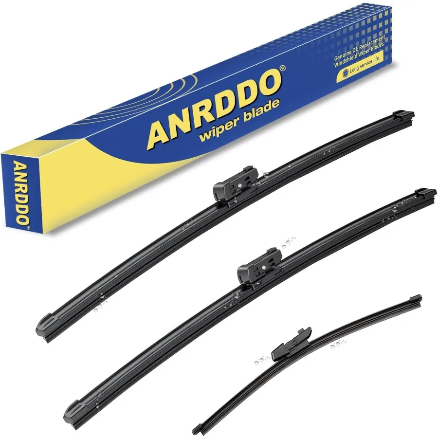 

3 Wipers Factory Replacement for 20182021 2022 VW Volkswagen Tiguan and 20192022 2023 Volkswagen Touareg Original Equipment Wip