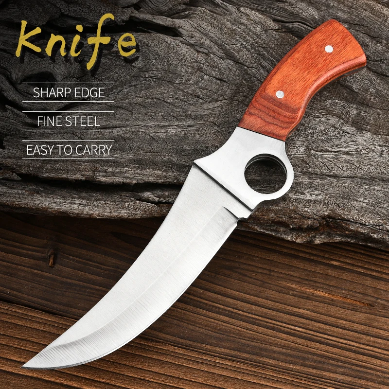 Stainless steel multi-use knife cut bonesetter cutlass mini portable knife hand pick meat knife fruit knife