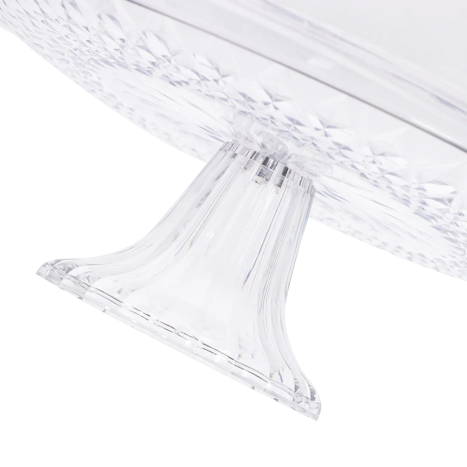 

Cake Stand Dust Cover Dome Wear-resistant Plate Afternoon Tea Dessert Tray Display Holder Storage Kitchen Acrylic Multi-function