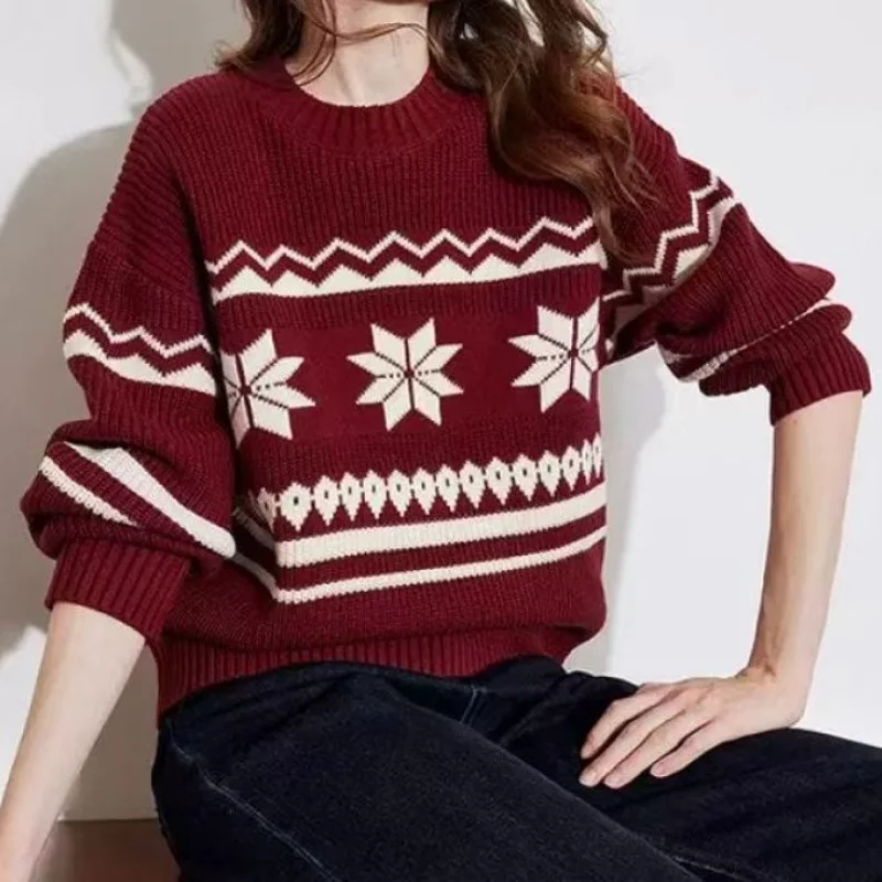 سترة نسائية برقبة دائرية، قمة عصرية بنمط جديد