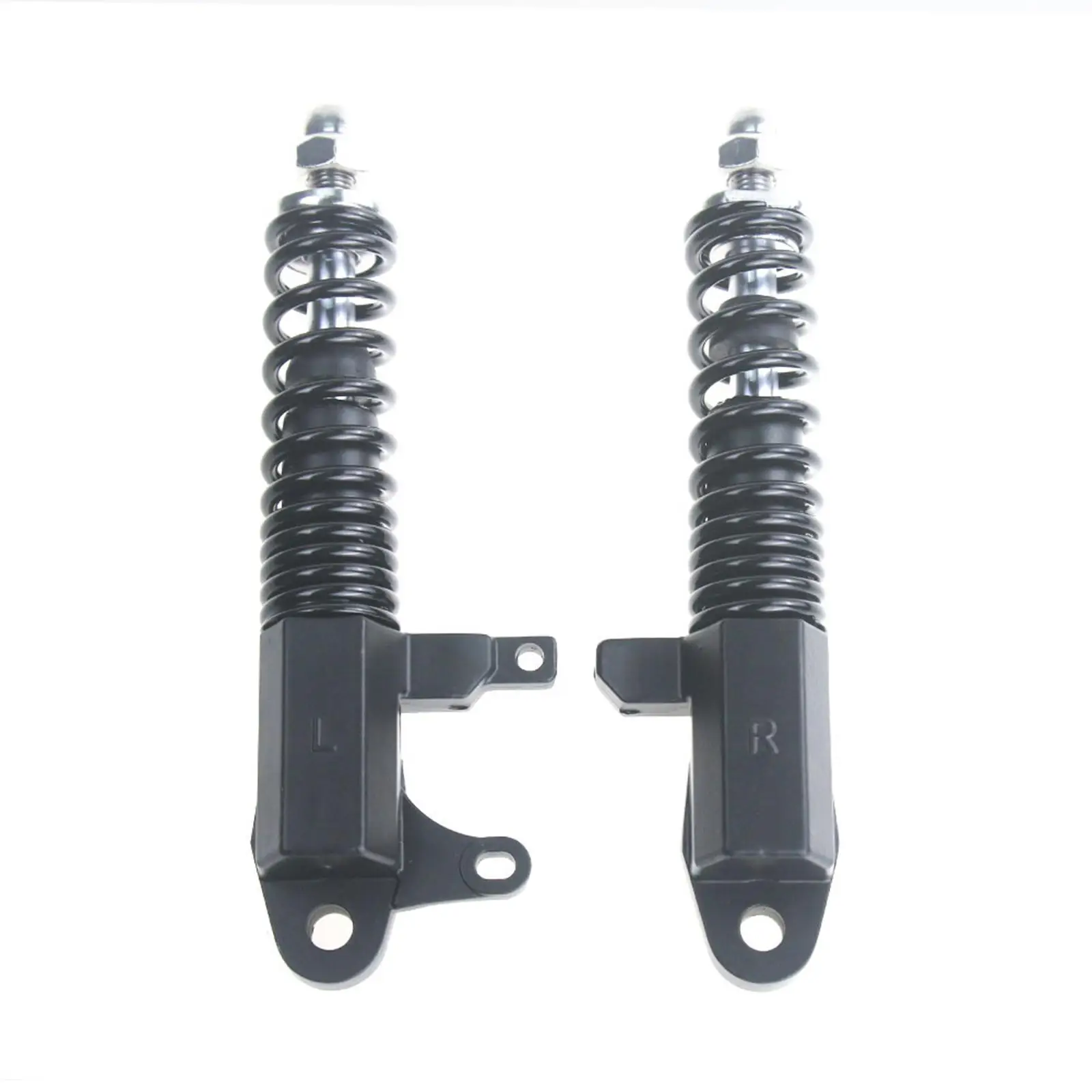 2 Pieces Front Fork Shock Absorber Front 10in Durable Aluminum Alloy Cycling Accessories Durable for Kugoo M4 Pro