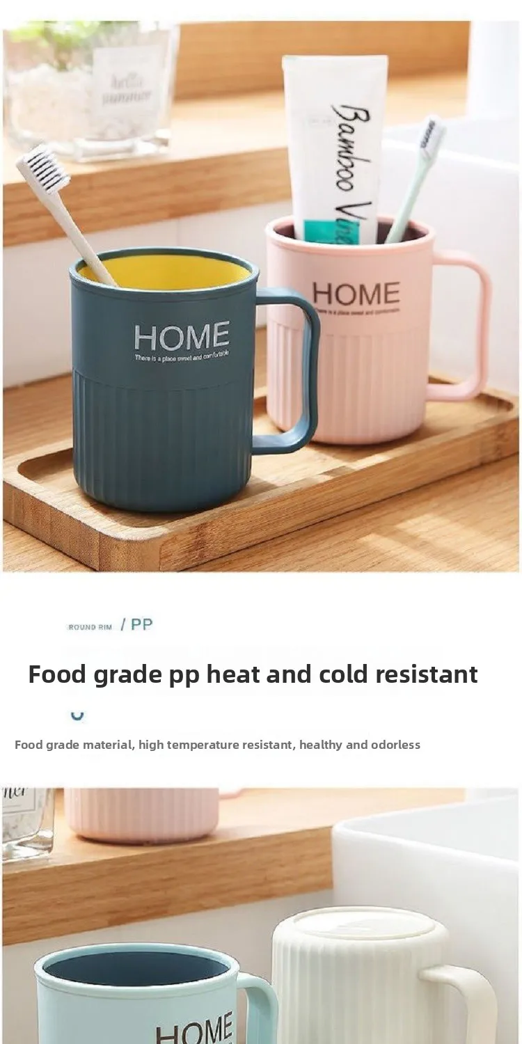 Mugg för badrum hållbar och slagtålig för daglig tandvård_voghion.com