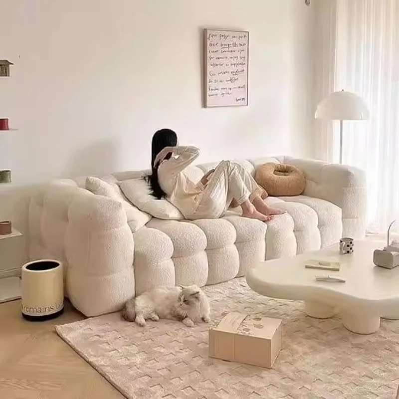 

Love Seat Armchair Living Room Sofas Lazy Recliner Luxury Modern Living Room Sofas Nordic Designer Sillon Cama Home Furniture