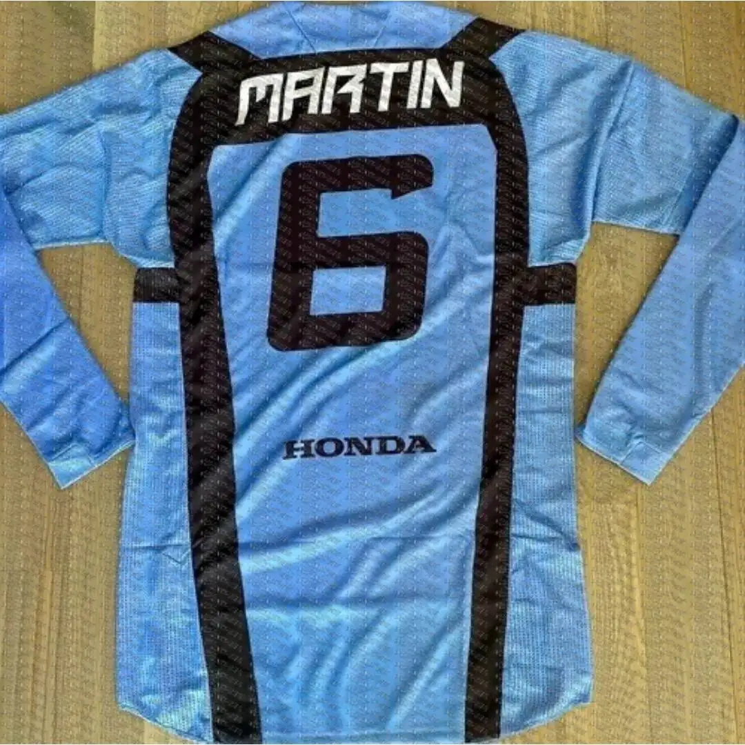 

Quick Dry Honda Motorcycle Jersey, Long Sleeve Breathable Riding Shirt Y2K Dirt Bike and Mountain Racing, Comfortable Daily Gear