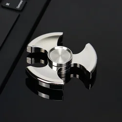 Stanless Steel Fidget Spinner Adults Decompression Fingertip Gyro Stress And Anxiety Relief Toys антистресс игруш