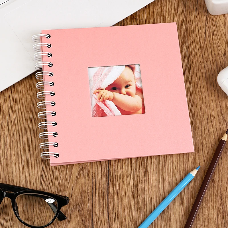 Photo Albums Creative Baby Anniversary Photoalbums Scrapbook Albums DIY Handmade Photograph Album for Lover Baby Wedding