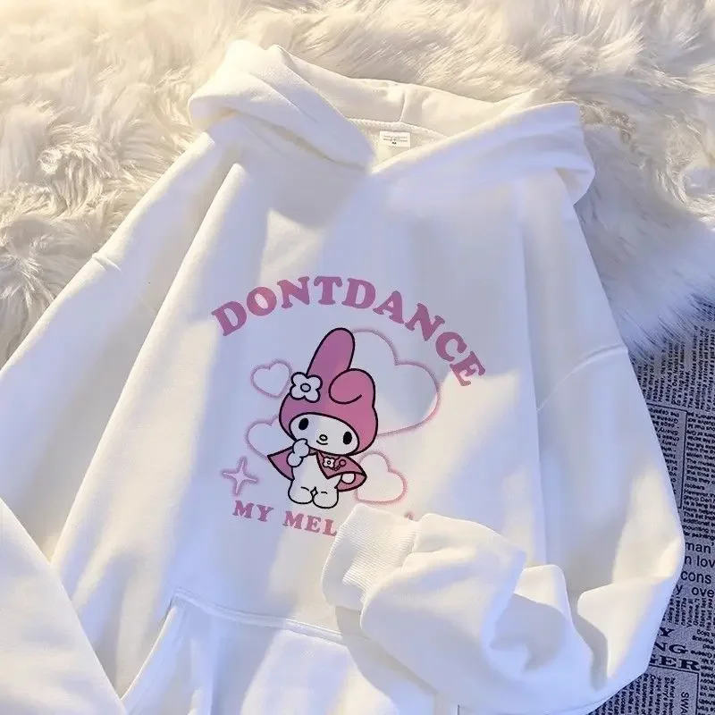 

Sanrio My Melody Girls Hoodie Kawaii Anime Printed Clothes Sweet Cute Long Sleeve Hoodie Autumn Cartoon Children Top Tide Gifts