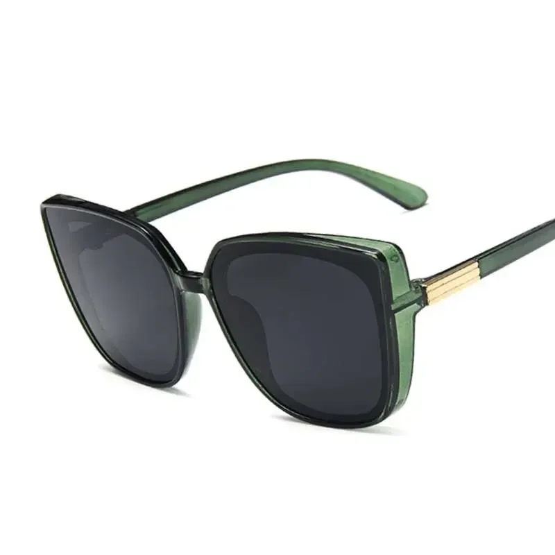 Korean Fashion Brand Design Unisex Anti-UV High-Quality Retro Sunglasses for Men/Women