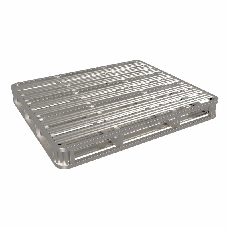 

Heavy Duty Customized Industrial Storage Steel 2 Entry Way Galvanized 1400*1200*150 Metal Pallet For Warehouse