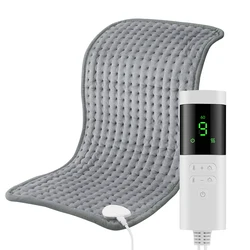 Electric Heating Pad Menstrual Period Adbomen Winter Blanket Waist Shoulder Leg Warming Mat 9 Heating & 4 Timer Home Office Use