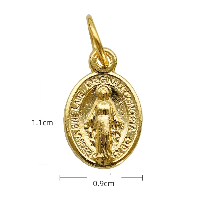 Alloy pendants for DIY necklaces, bracelets, earrings and jewelry accessories Virgin Mary Religious Jewelry Accessories