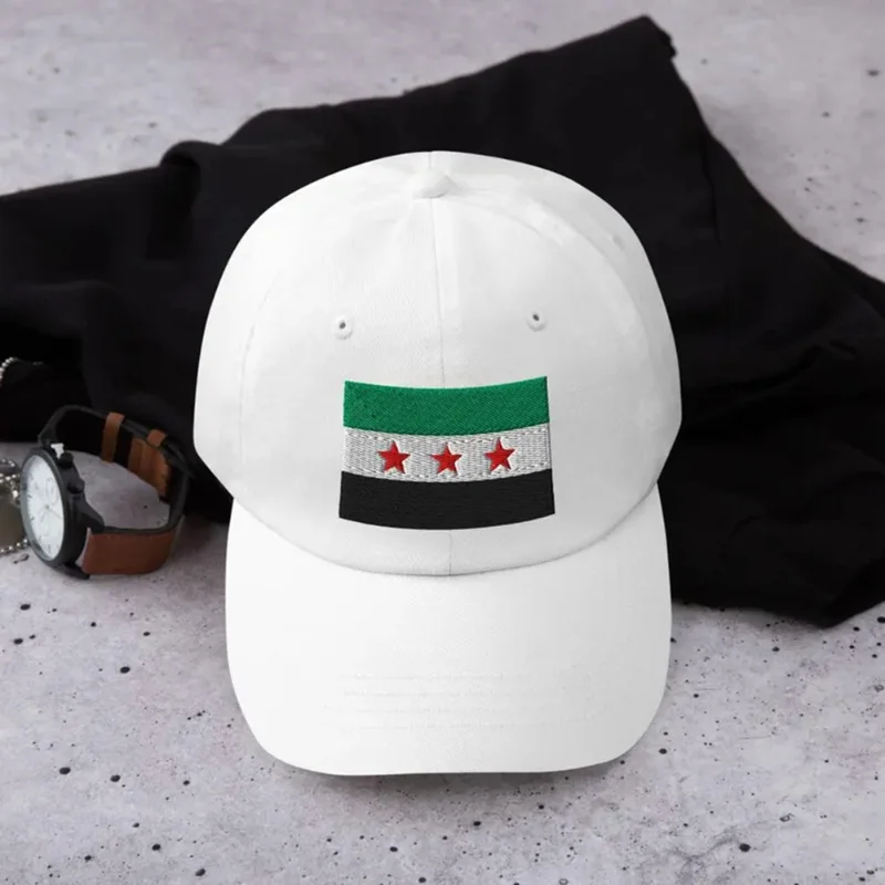 Syrian Flag Hats Fashion Men's And Women's Sun Hats High Quality Hats Outdoor Running Cycling Sports Baseball Caps