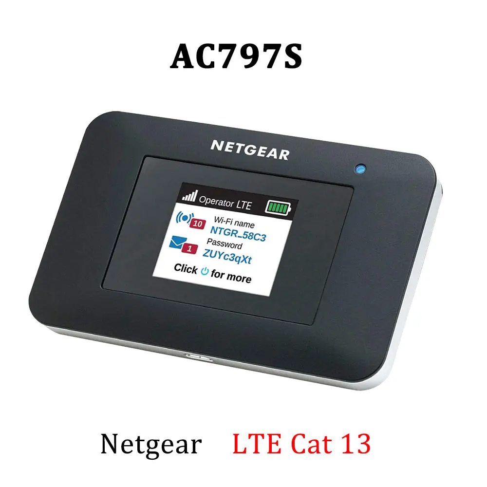 Netgear Unite Express Explorer 2 AirCard 797S 4G LTE Mobile WiFi Hotspot (AT&T GSM Unlocked)