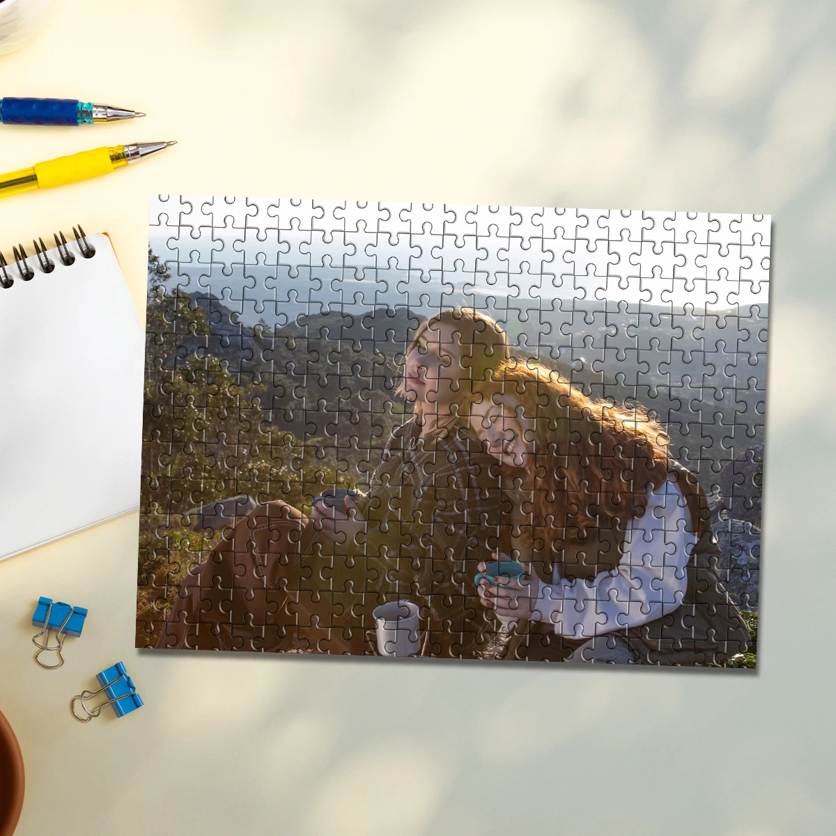 35/300/500/1000pcs Personalized Custom Photo Puzzle photo Unique Gift For Dad Mom Mother's Day