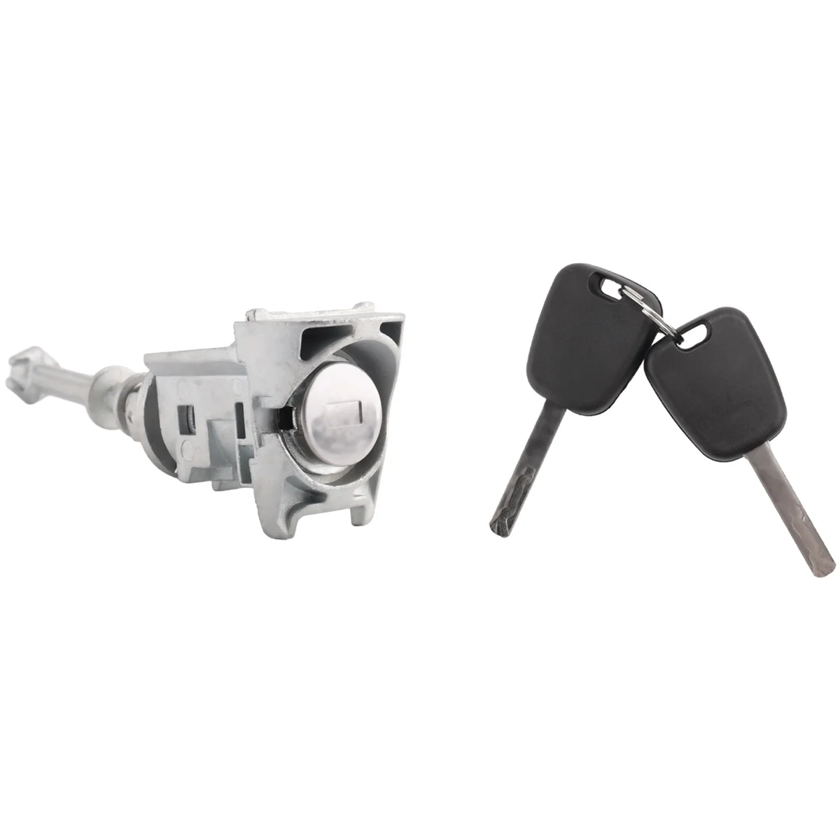 Cilindro serratura porta anteriore sinistra con 2 chiavi per Peugeot 407 Citroen C4 2004-2011 Picasso 2006-2008—L49A