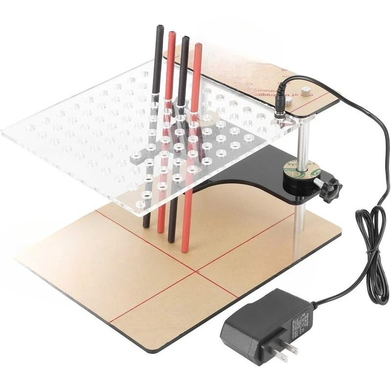 

Programming auxiliary bracket, transparent and visible acrylic plate