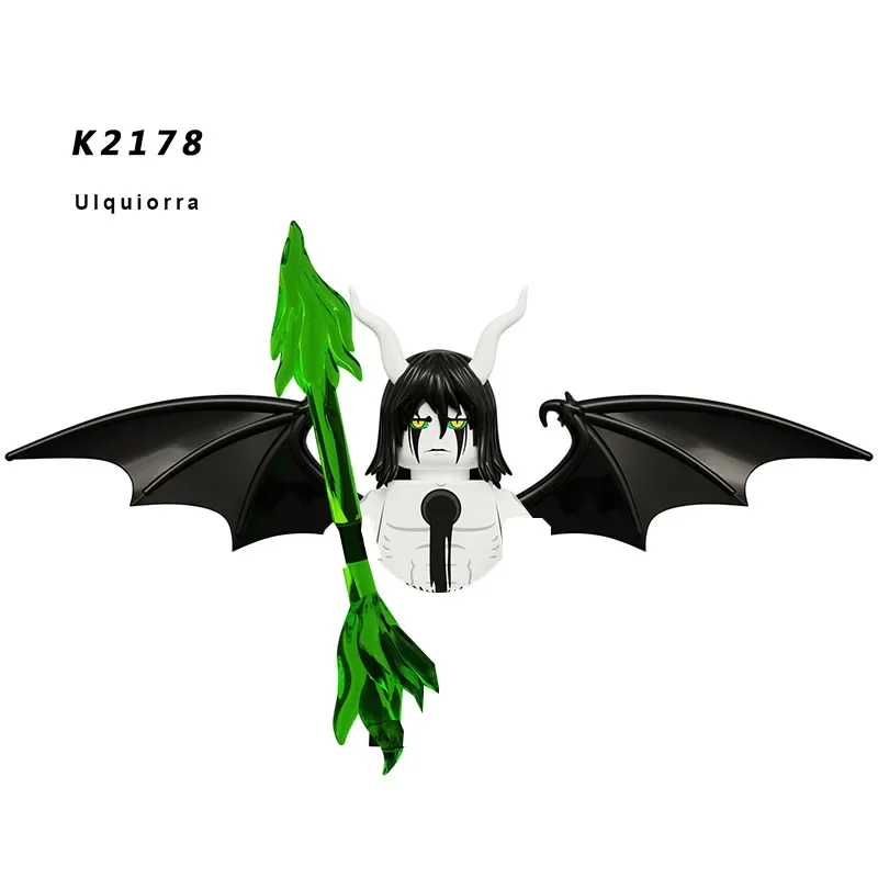 KDL824 Kurosaki ichigo UIquiorra Zangetsu Kurotsuchi Mayuri Zaraki Kenpachi Building block boy birthday toy