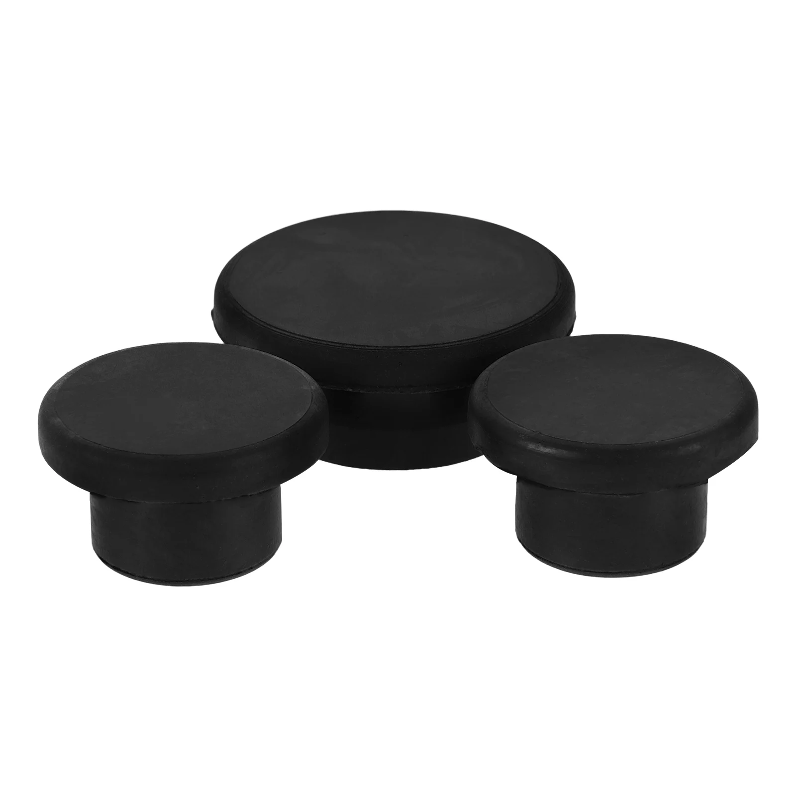 

3pcs Car Floor Pan Drain Plug Replacement Tailgate Accessories Rubber Plugs Rear Floor Pan Body Drain Car Safety