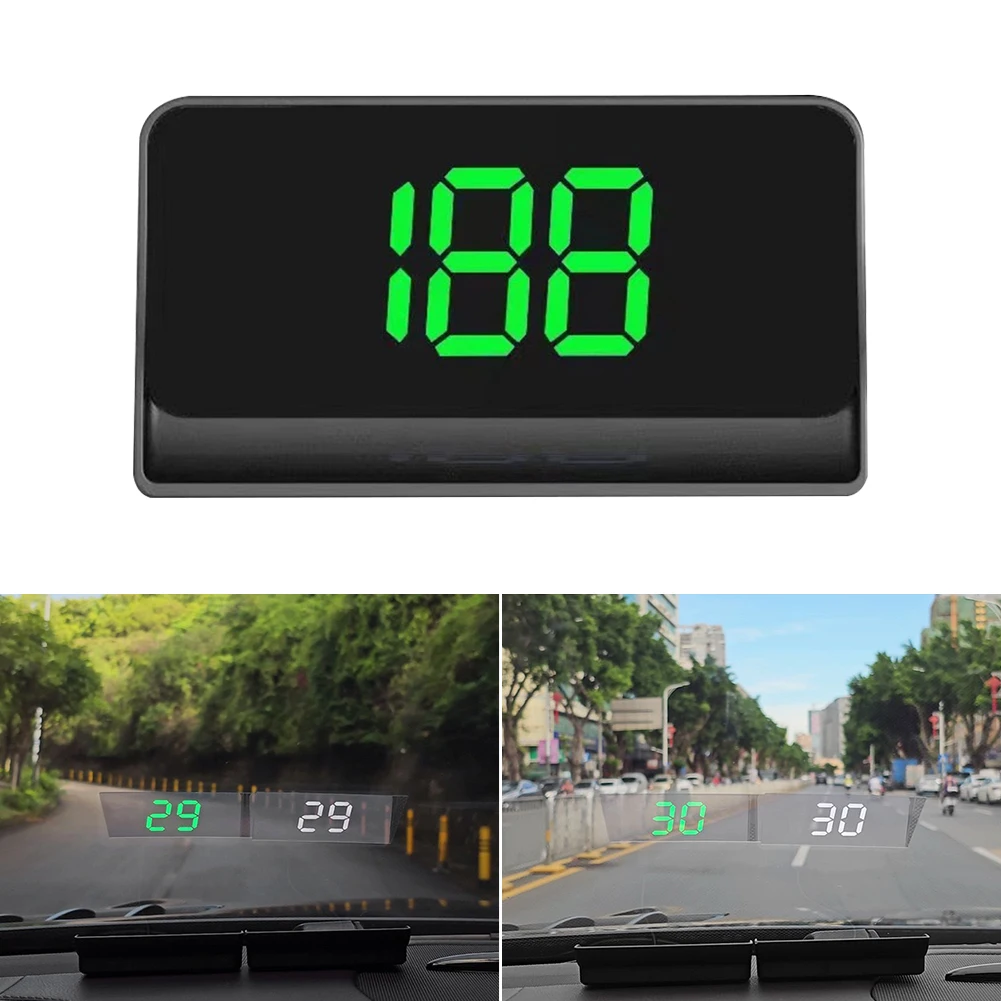 Universal Car HUD Head Up Display GPS Speedometer Digital Speed Display Windshield Projector KMH/MPH Project On Wind Glass