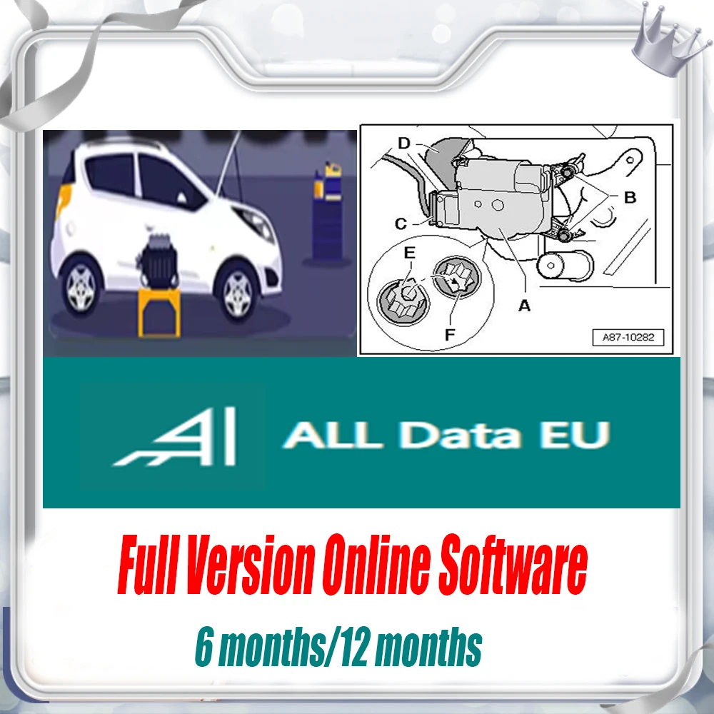 Alldata EU Repair Newest Full Version Online Account Software All Data Diagram Software Auto Repair Workshops Essential Tools