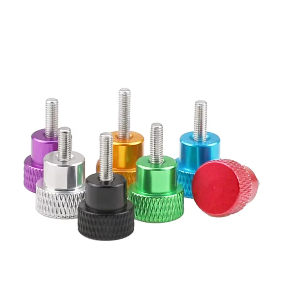 M3 Alu Thumb Screw High Head Knurled(D12x15/20,D16x20) Rustproof Anti-oxid Quick Install Easy Use For Camera/Tripod/Machine/Rack
