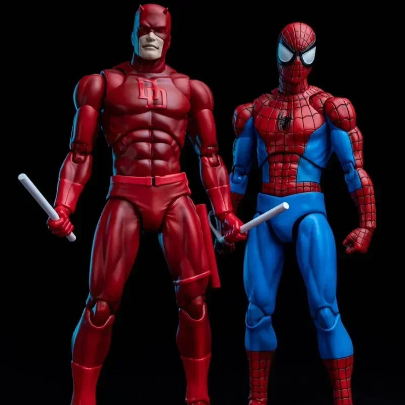 2026 Ct Toys Mafex 223 dan Spiderman 075 Action Figure Versi Komik Figur Anime Patung Model Koleksi Hadiah Mainan
