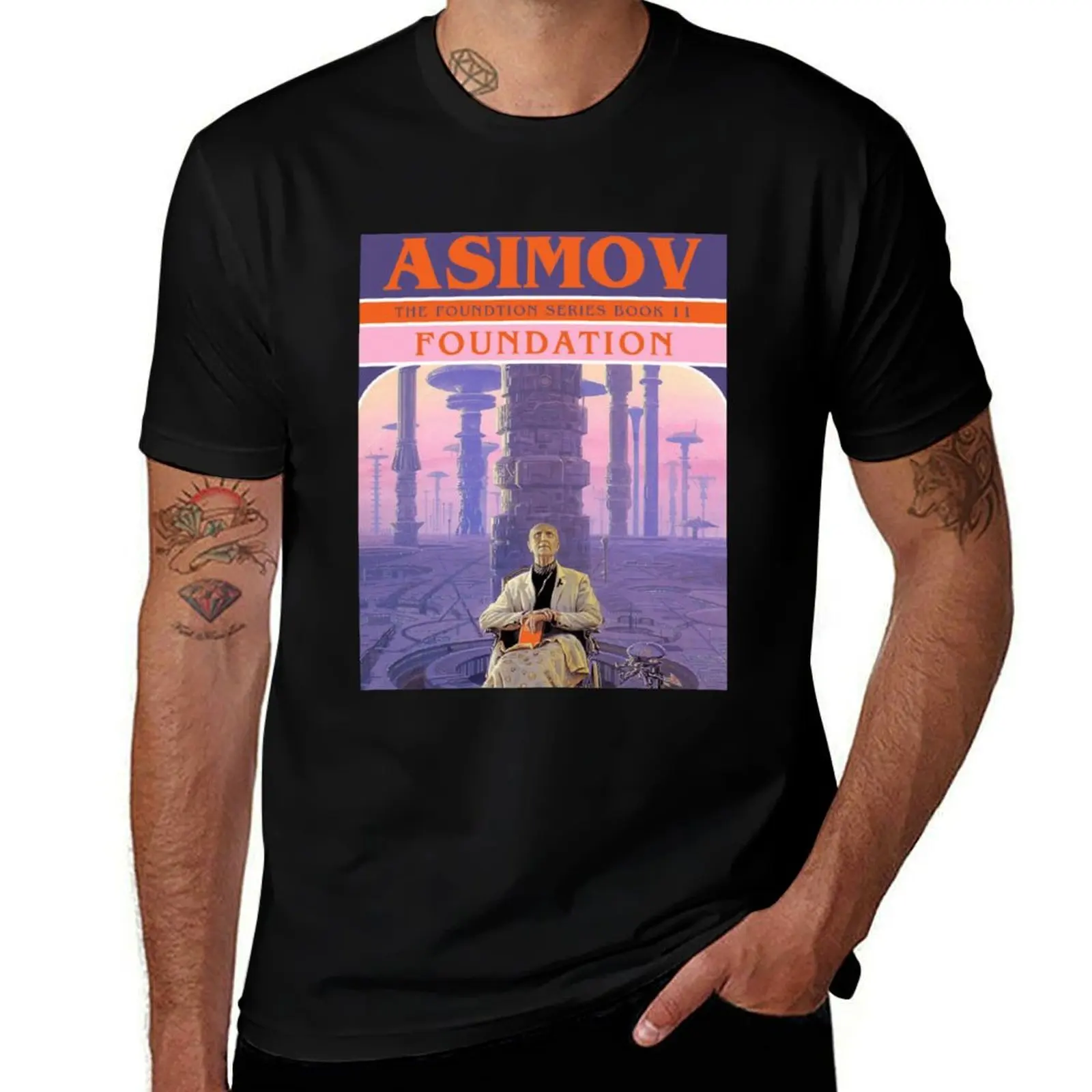 isaac Asimov Foundation isaac asimov T-Shirt Christmas Theme Tee Top T-Shirt