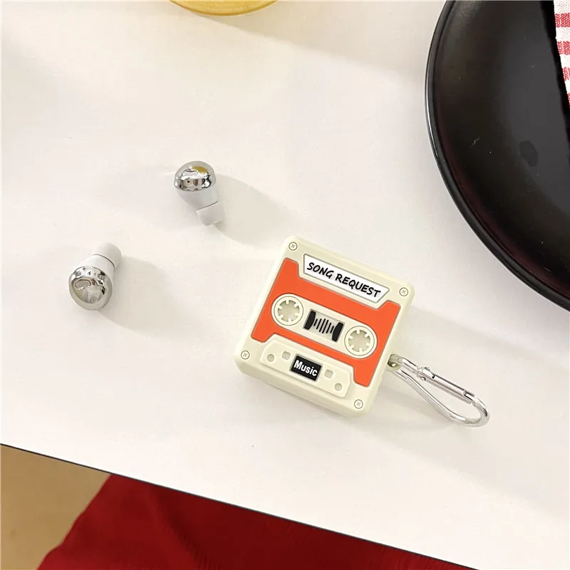 ل Buds 3/3Pro سامسونج غالاكسي حقيبة سماعة الاذن لينة سيليكون الغطاء الواقي مع مجموعة نظافة ثلاثية الأبعاد كاسيت الشريط الحال بالنسبة براعم 2Pro