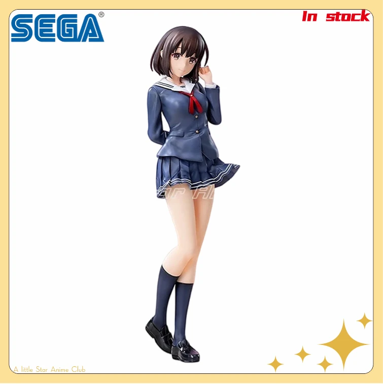 

In Stock Original SEGA Luminasta How To Develop A Passerby Heroine Fine Kato Megumi Anime Figure Model Collection Toys