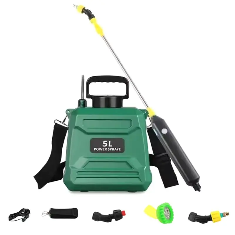 【Festival】High-Pressure 5L Agricultural Spray, New Backpack Type Electric Irrigation Disinfection Pesticide Spray