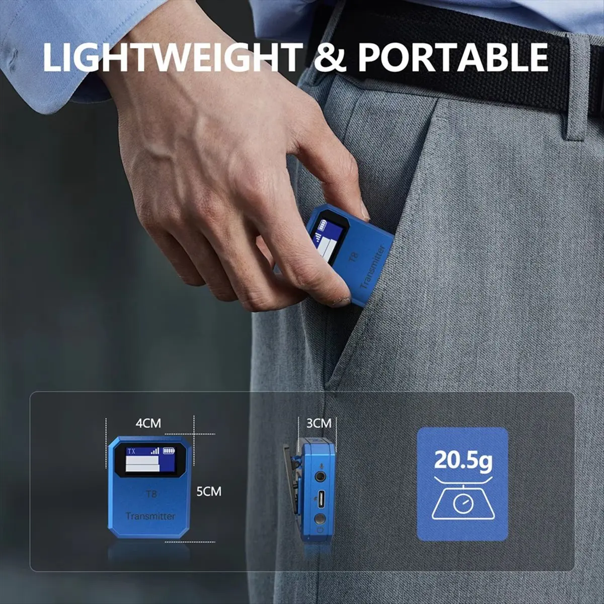 

Беспроводная петличная микрофонная система 2,4G, микрофонный передатчик, приемник, встроенный чип шумоподавления для интервью