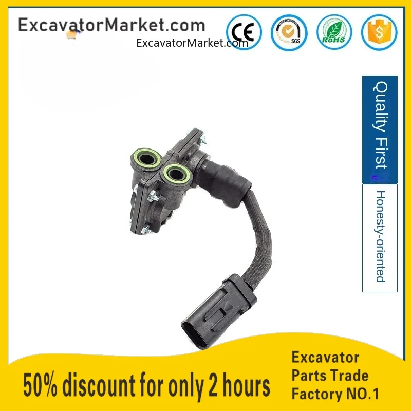 

For Caterpillar 311 315 320d Intake Pressure Engine Fuel Pressure Sensor 266-0136 Excavator Parts Excavator Accessories