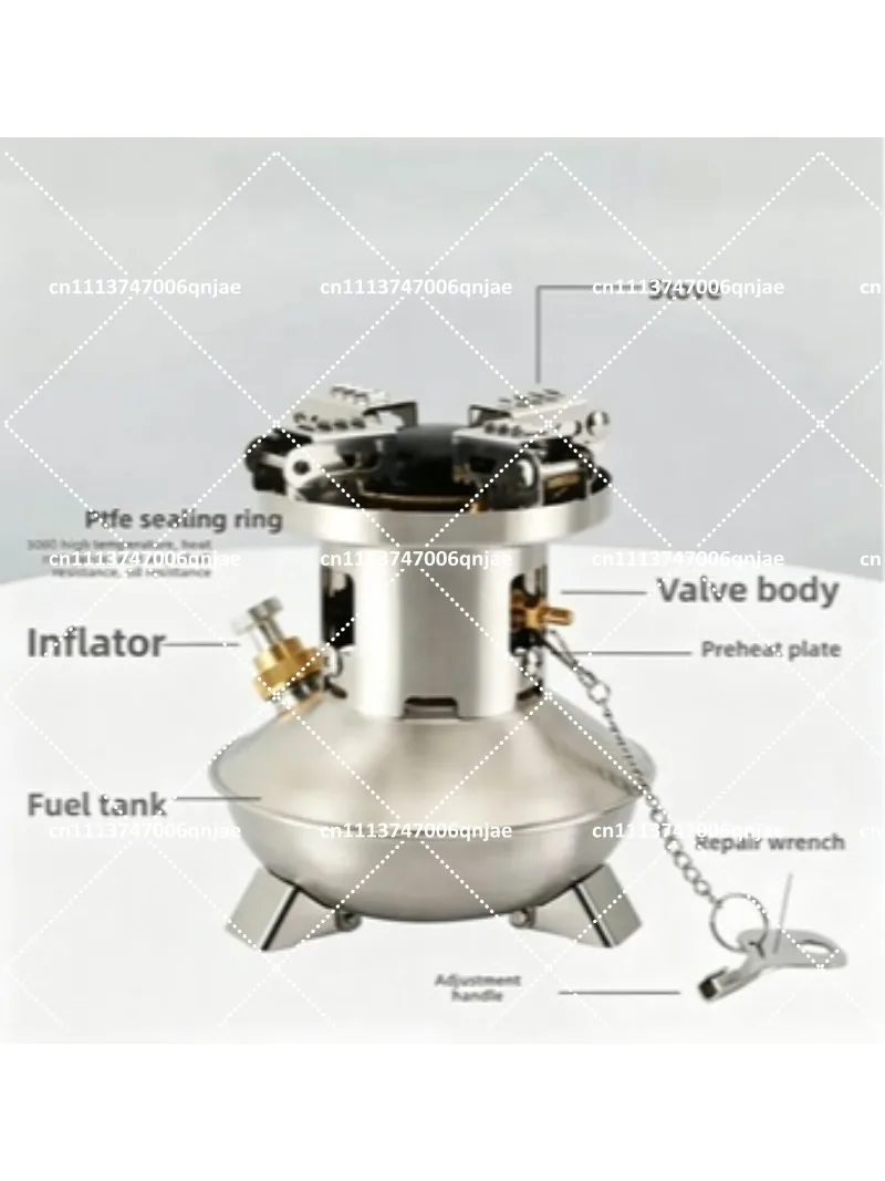 Outdoor Portable All-in-One Camping Stove for Picnic and Backyard Cooking