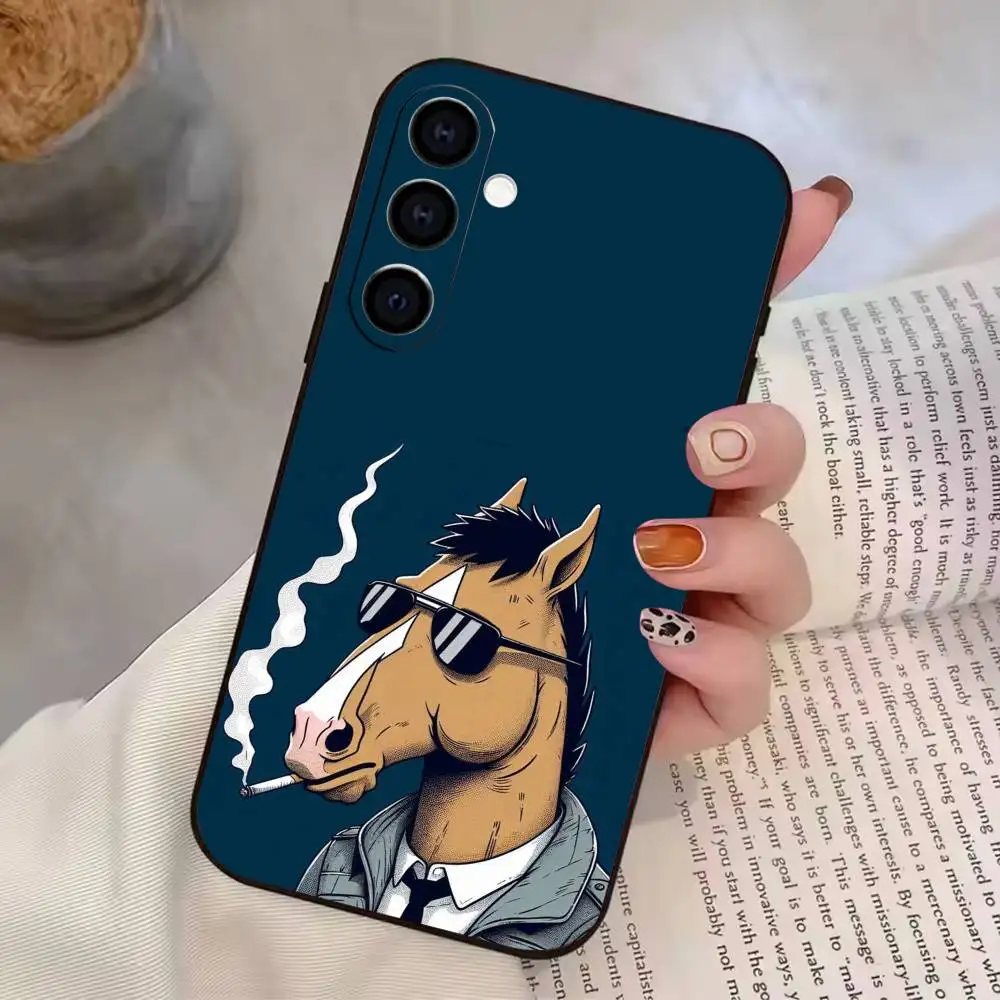 Self-Loathing  B-BoJacks Horsemans  Phone Case For Samsung A72,A71,A72,A70,A53,A52,A51, Black Soft Cover TPU view 3