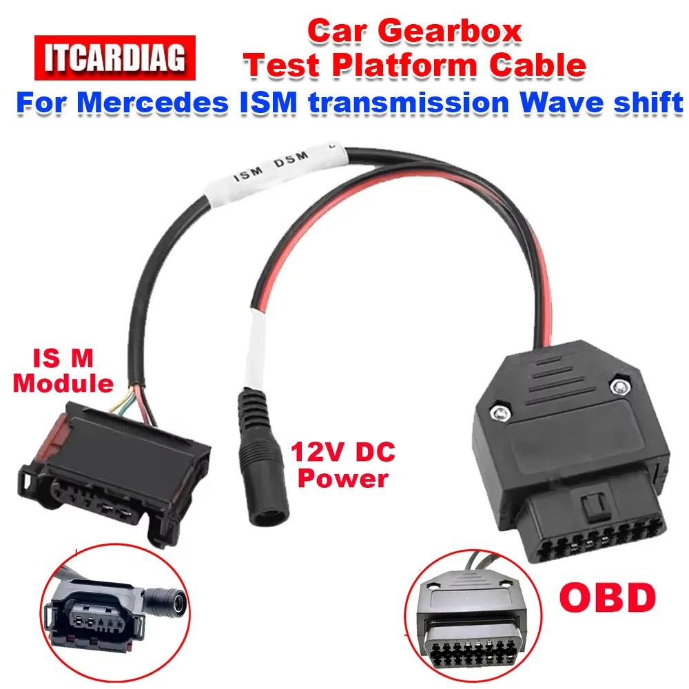 Car Gearbox Test Platform Cable For Mercedes ISM transmission Wave Shift Gearbox Computer Module Maintenance Wiring Harness