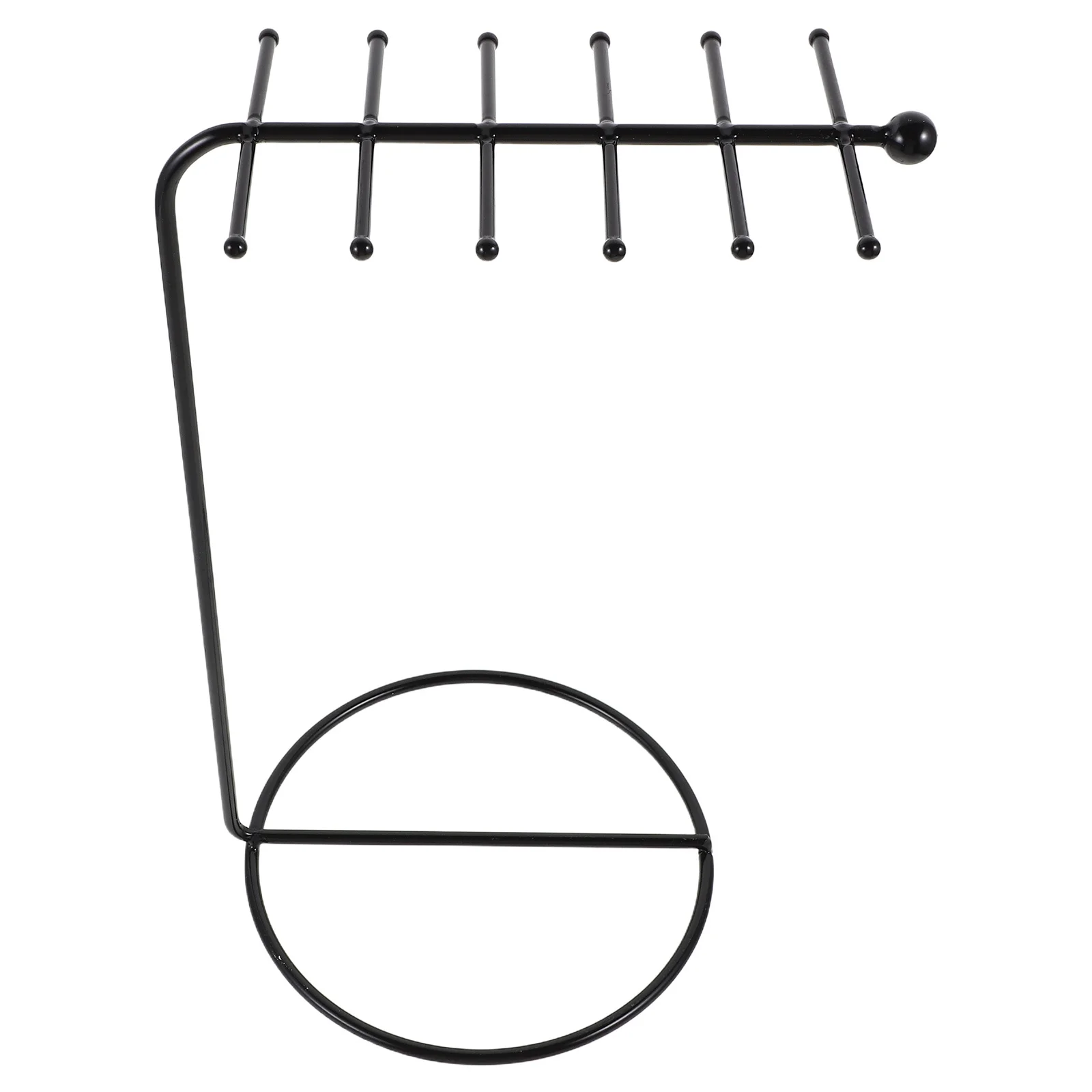 

1pcs Iron Art Jewelry Display Stand Metal Rack For Necklaces Earrings Bracelets Keychains Desktop Jewelry Organizer For Home