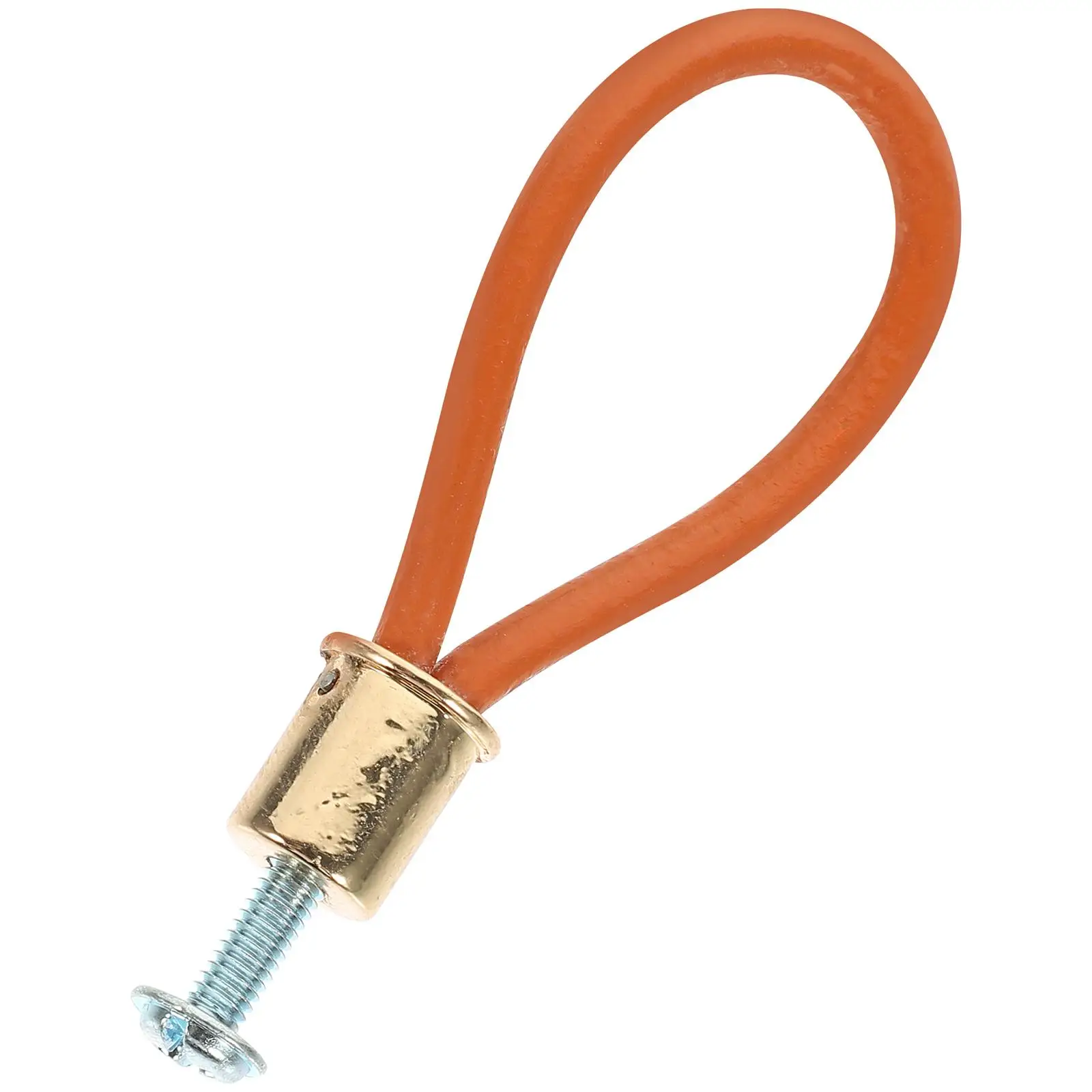 

Furniture Rope Puller Handle Barn Door Handles Top Layer Cowhide Farmhouse Decorative Hardware Small