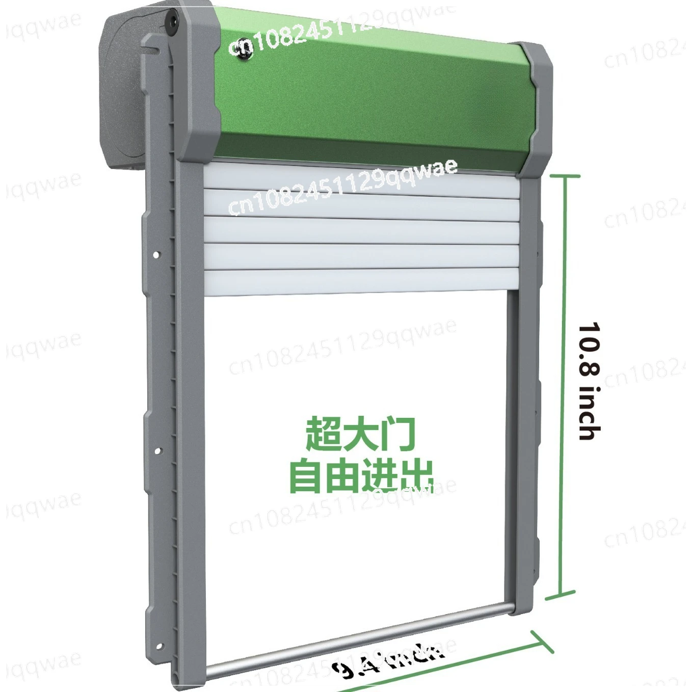 Remote control automatic chicken coop door automatic rolling shutter door pet household chicken coop door
