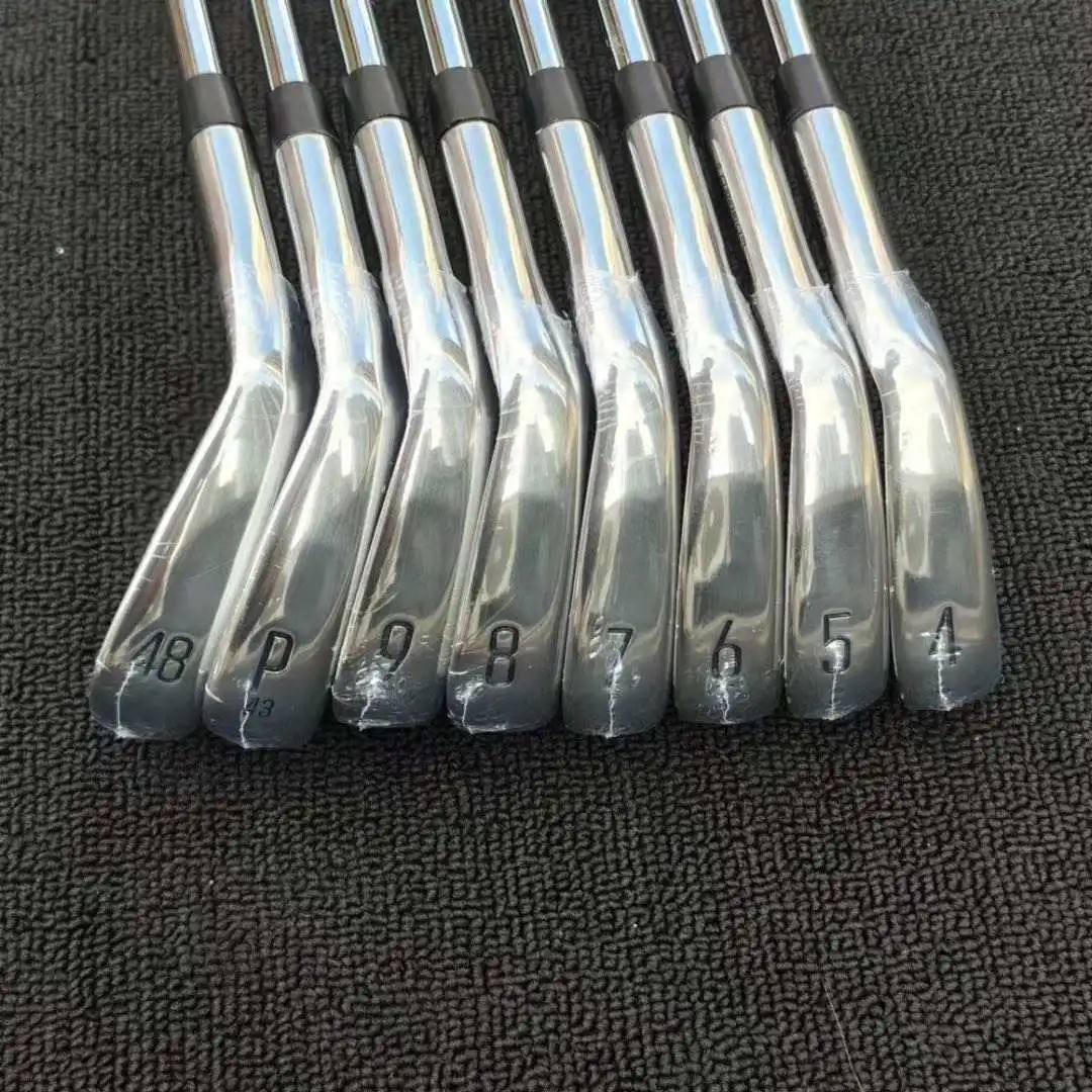 Iron Set Men Golf Irons High Launch Forgiveness Max Impact Tungsten Steel Graphite Shaft Stiff Regular Flex Tour Distance Clubs