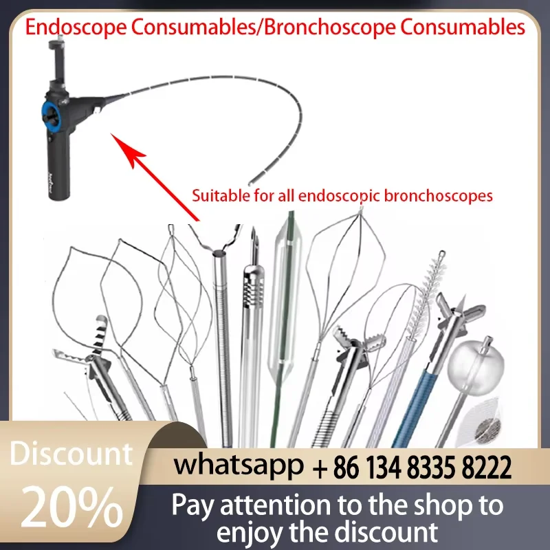 Endoscope consumables/bronchoscope consumables: various types of foreign body forceps/biopsy forceps, cell brush, mouth bite